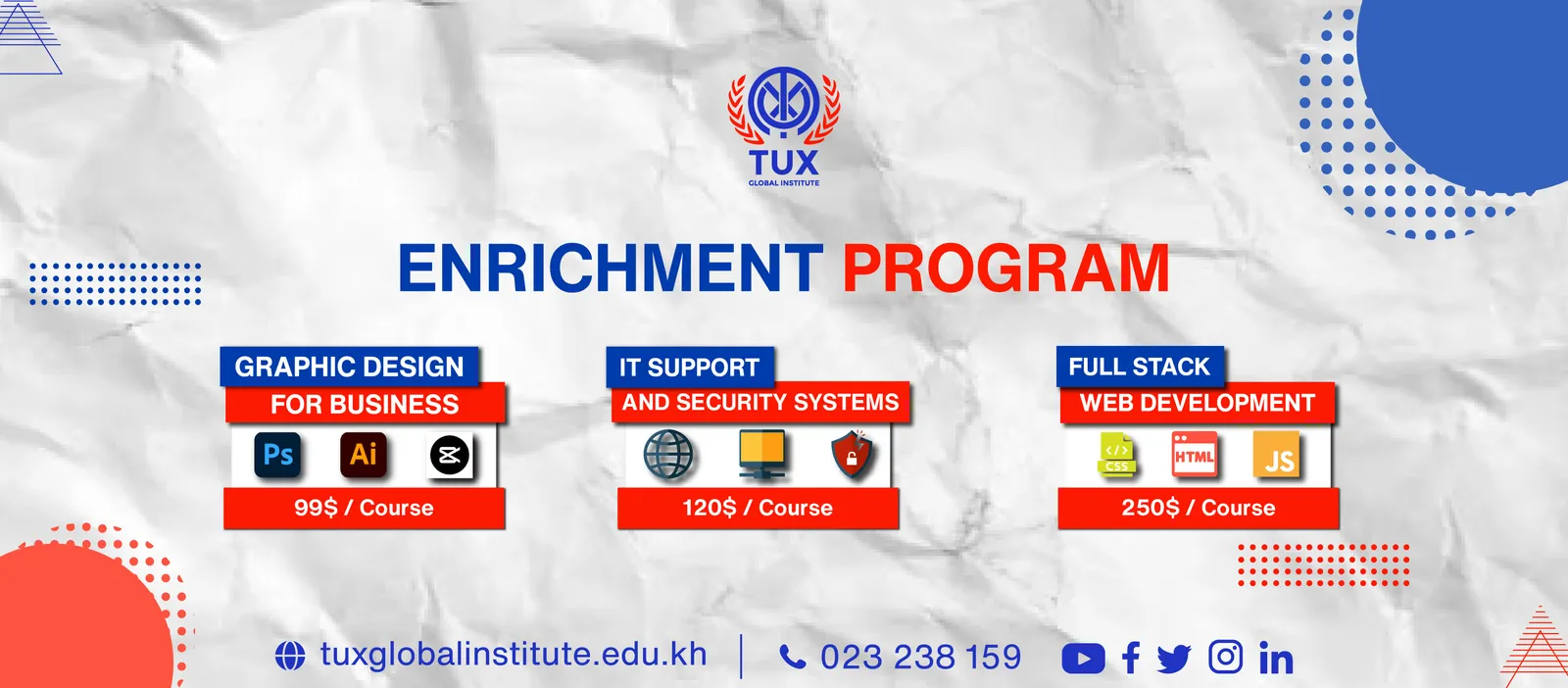 Enrichment Program Banner